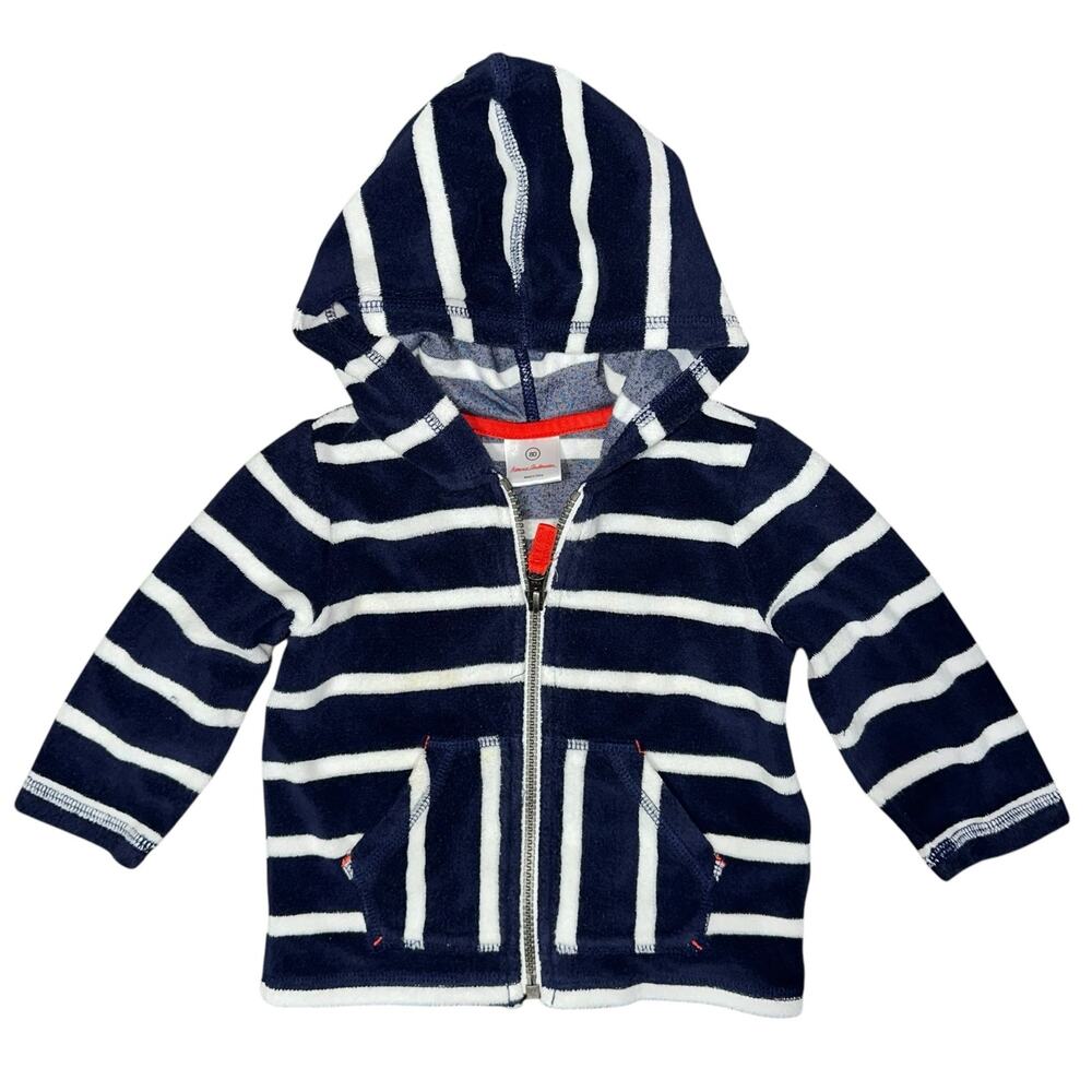 Hanna Andersson Towelling Zip Up Hoodie - Picture 1 of 4